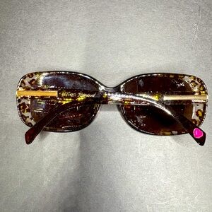 Betsey Johnson Leopard Sunglasses with Thirty-One Case
